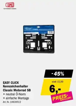 Forstinger Easy click kennzeichenhalter classic motorrad sb Angebot