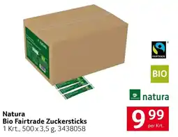 Transgourmet Natura Bio Fairtrade Zuckersticks Angebot