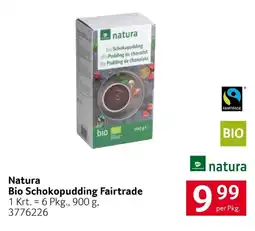 Transgourmet Natura Bio Schokopudding Fairtrade Angebot