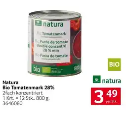 Transgourmet Natura Bio Tomatenmark Angebot