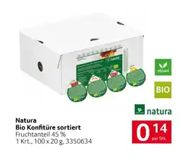 Transgourmet Natura Bio Konfitüre sortiert Angebot