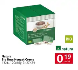 Transgourmet Natura bio nuss nougat creme Angebot