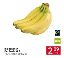 Transgourmet Bio Bananen Fair Trade Angebot