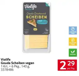 Transgourmet Violife Gouda Scheiben vegan Angebot