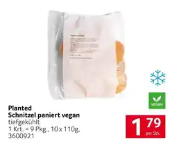 Transgourmet Planted Schnitzel paniert vegan Angebot