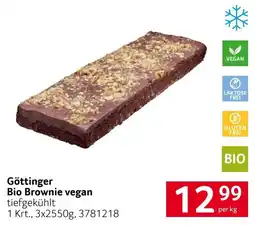 Transgourmet Göttinger Bio Brownie vegan Angebot