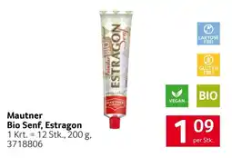 Transgourmet Mautner Bio Senf, Estragon Angebot
