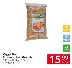 Transgourmet Veggy Star Erbsenprotein Granulat Angebot