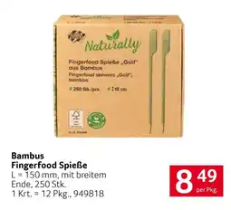 Transgourmet Bambus Fingerfood Spieße Angebot