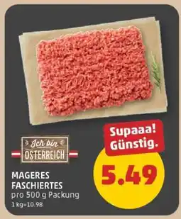 PENNY MAGERES FASCHIERTES Angebot