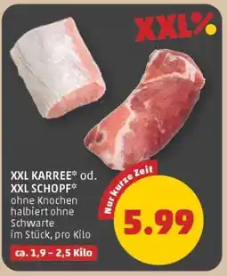 PENNY XXL KARREE od. XXL SCHOPF Angebot