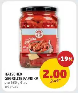 PENNY HATSCHEK GEGRILLTE PAPRIKA Angebot