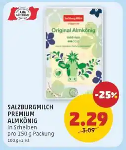 PENNY SalzburgMilch Premium Almkönig Angebot