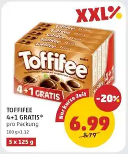 PENNY TOFFIFEE 4+1 GRATIS Angebot