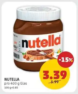 PENNY Nutella Angebot