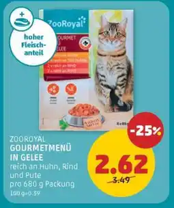 PENNY ZOOROYAL GOURMETMENÜ IN GELEE Angebot