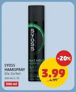 PENNY SYOSS HAARSPRAY Angebot