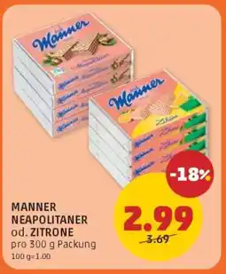 PENNY MANNER NEAPOLITANER od. ZITRONE Angebot