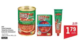 Metro ORO TOMATENMARK, TOMATEN STÜCKIG, SUGO OD. PIZZASAUCE Angebot