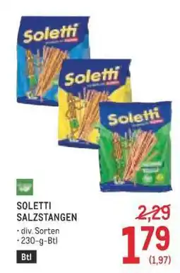 Metro Soletti Salzstangen Angebot