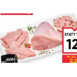 Maximarkt Frische Putenbrust, Putenschnitzel oder Putengeschnetzeltes Maximarkt Angebot