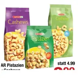 Maximarkt Pistazien oder Cashews div. Sorten Maximarkt Angebot