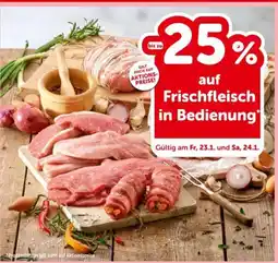 Interspar Frischfleisch in Bedienung Angebot