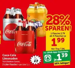 Interspar Coca-Cola Limonaden Angebot