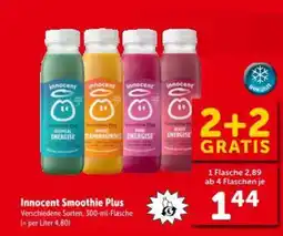 Interspar Smoothie Plus Verschiedene Sorten, Angebot