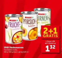 Interspar SPAR Obstkonserven Angebot