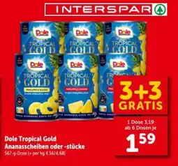 Interspar Tropical Gold Ananasscheiben oder -stücke Angebot