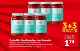 Interspar Cipriani Bio-Sugo Pomod'oro oder Sansovina Angebot