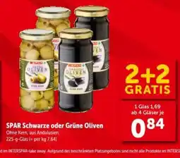 Interspar Schwarze oder Grüne Oliven Angebot