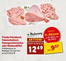 Interspar Frische Putenbrust, Putenschnitzerl, Putengeschnetzeltes oder Maishendlfilet Angebot