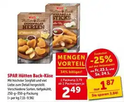 Interspar Hütten Back-Käse Angebot
