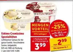 Interspar Cremissimo Spezialitäten Angebot
