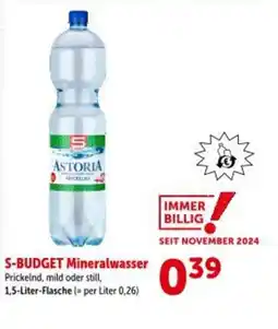 Interspar Mineralwasser Angebot