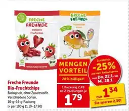 Interspar Freche Freunde Bio-Fruchtchips Angebot