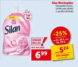 Interspar Silan Weichspüler Angebot
