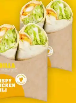 Billa Billa immer gut Crispy Chicken Chili Wrap Angebot
