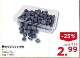 Unimarkt Heidelbeeren Angebot