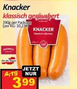 Wurstico Knacker klassisch geräuchert Angebot
