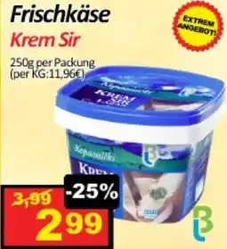 Wurstico Frischkäse Krem Sir Angebot