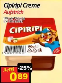 Wurstico Cipiripi Creme Angebot