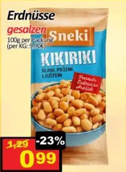 Wurstico Erdnüsse Angebot