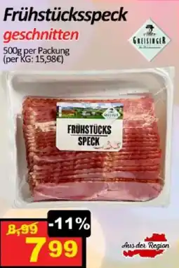 Wurstico Frühstücksspeck Angebot