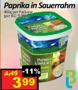 Wurstico Paprika in Sauerrahm Angebot