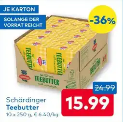 T&G Schärdinger Teebutter Angebot