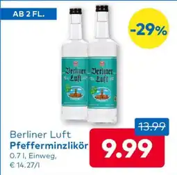 T&G Berliner Luft Pfefferminzlikör Angebot