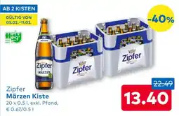 T&G Zipfer Märzen Kiste Angebot
